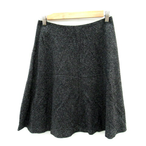 【中古】セオリー theory フレアスカート ひざ丈 ウール 2 チャコールグレー /SY10 レディース 【ベクトル 古着】 231102(4)