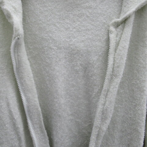 【中古】ジェラートピケ gelato pique ルームウェア パーカー ジャケット ミドル丈 ダブルジップ F ミントブルー /SM22 レディース 【ベクトル 古着】 231116