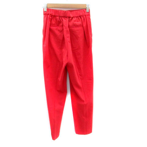 【中古】グローバルワーク GLOBAL WORK テーパードパンツ アンクル丈 イージー XS 赤 レッド /HO33 レディース 【ベクトル 古着】 231129 auc-vector-19579620 ブランド古着の買取販売ベクトル サンプル画像2