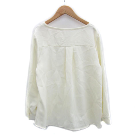 【中古】ロペピクニック ROPE Picnic ブラウス カットソー 長袖 スリットネック 40 ベージュ /MS27 レディース 【ベクトル 古着】 231128 auc-vector-19573446 ブランド古着の買取販売ベクトル サンプル画像2