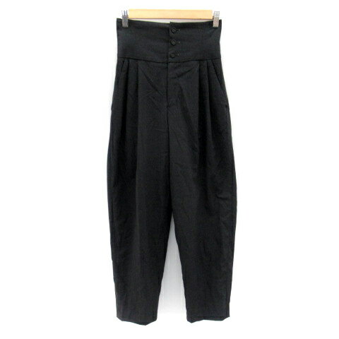 【中古】ユナイテッドアローズ UNITED ARROWS テーパードパンツ スラックスパンツ ロング丈 無地 36 チャコールグレー /SY19 レディース 【ベクトル 古着】 231130 【中古】ユナイテッドアローズ UNITED ARROWS テーパードパンツ スラックスパンツ ロング丈 無地 36 チャコールグレー /SY19 レディース 【ベクトル 古着】 231130