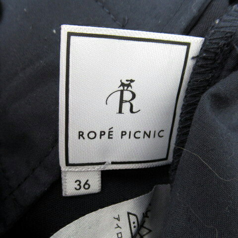 【中古】ロペピクニック ROPE Picnic テーパードパンツ タックパンツ ロング丈 無地 36 紺 ネイビー /SY14 レディース 【ベクトル 古着】 231215 auc-vector-19610050 ブランド古着の買取販売ベクトル サンプル画像3