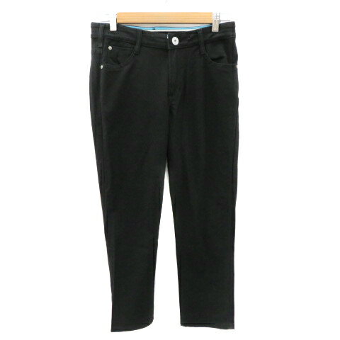 【中古】エドウィン EDWIN デニムパンツ ジーンズ スリム アンクル丈 無地 S 黒 ブラック /YK8 レディース 【ベクトル 古着】 231219 【中古】エドウィン EDWIN デニムパンツ ジーンズ スリム アンクル丈 無地 S 黒 ブラック /YK8 レディース 【ベクトル 古着】 231219
