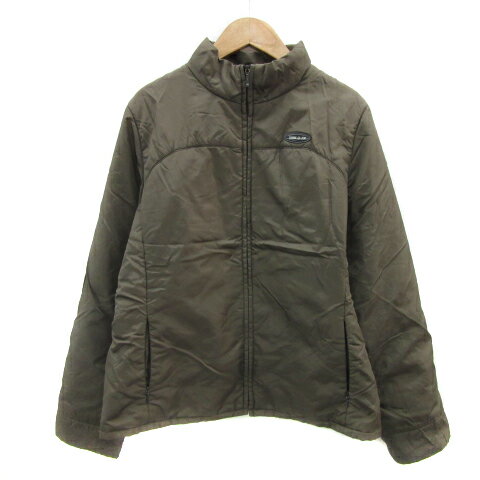 【中古】コムサイズム COMME CA ISM 中綿ジャケット ブルゾンジャケット ミドル丈 スタンドカラー ジップアップ ナイロン F カーキ /YS5 レディース 【ベクトル 古着】 231226 【中古】コムサイズム COMME CA ISM 中綿ジャケット ブルゾンジャケット ミドル丈 スタンドカラー ジップアップ ナイロン F カーキ /YS5 レディース 【ベクトル 古着】 231226