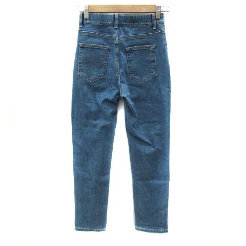 【中古】未使用品 グローバルワーク GLOBAL WORK デニムパンツ ジーンズ アンクル丈 スキニーパンツ S 青 ブルー /YS6 レディース 【ベクトル 古着】 240118 auc-vector-19641356 ブランド古着の買取販売ベクトル サンプル画像2