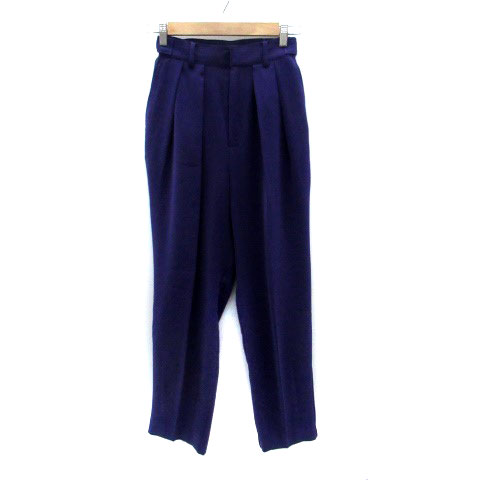 【中古】ジーナシス JEANASIS テーパードパンツ ロング丈 S 紫 パープル /HO20 レディース 【ベクトル 古着】 240123 【中古】ジーナシス JEANASIS テーパードパンツ ロング丈 S 紫 パープル /HO20 レディース 【ベクトル 古着】 240123