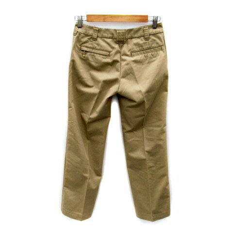 【中古】シップス SHIPS × スティルバイハンド STILL BY HAND チノパンツ ストレートパンツ アンクル丈 36 ベージュ /SY20 ■MO メンズ 【ベクトル 古着】 240110