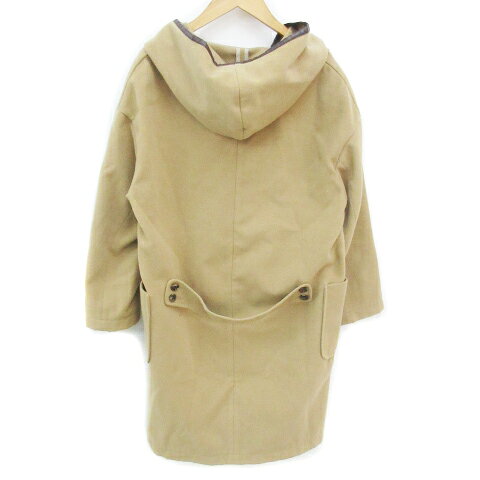【中古】ブロードゥリー&コー Broderie&Co ナノユニバース コート フード付き ロング丈 ショールカラー 36 ベージュ /FF2 レディース 【ベクトル 古着】 240206 auc-vector-19664028 ブランド古着の買取販売ベクトル サンプル画像2