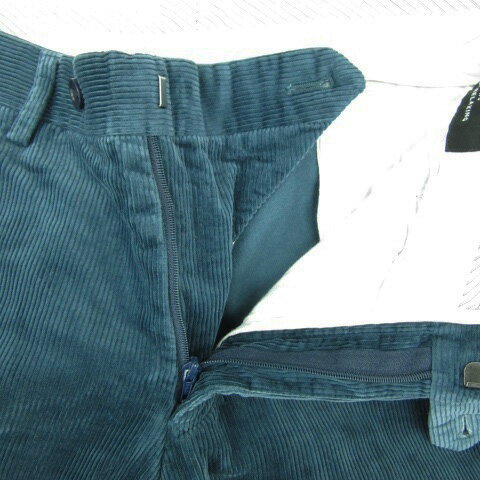 【中古】グリーンレーベルリラクシング ユナイテッドアローズ green label relaxing テーパードパンツ ロング丈 コーデュロイ 72 ネイビー 紺 /YM22 ■MO メンズ 【ベクトル 古着】 240207