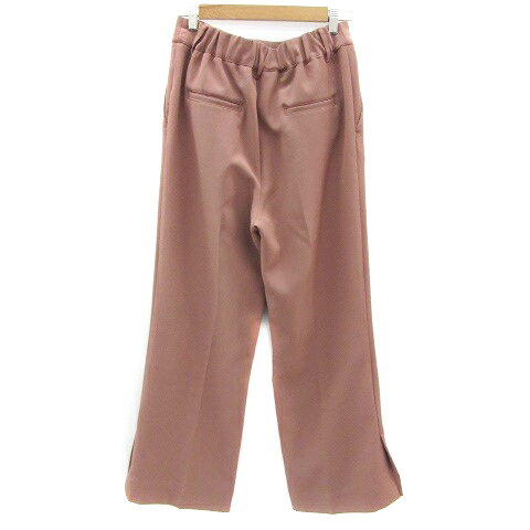 【中古】グローバルワーク GLOBAL WORK ワイドパンツ スラックスパンツ ロング丈 L モカブラウン 茶 /YM19 レディース 【ベクトル 古着】 240215 auc-vector-19671717 ブランド古着の買取販売ベクトル サンプル画像2