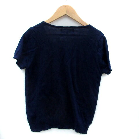【中古】ロペピクニック ROPE Picnic ニット カットソー ラウンドネック 半袖 レース 切替 38 紺 ネイビー /HO9 レディース 【ベクトル 古着】 240311 auc-vector-19706855 ブランド古着の買取販売ベクトル サンプル画像2