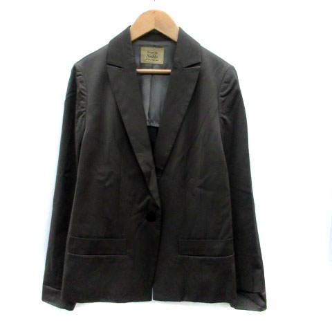 【中古】スピック&スパン ノーブル Spick&Span Noble テーラードジャケット シングル ミドル丈 38 カーキ /HO42 レディース 【ベクトル 古着】 240308 【中古】スピック&スパン ノーブル Spick&Span Noble テーラードジャケット シングル ミドル丈 38 カーキ /HO42 レディース 【ベクトル 古着】 240308
