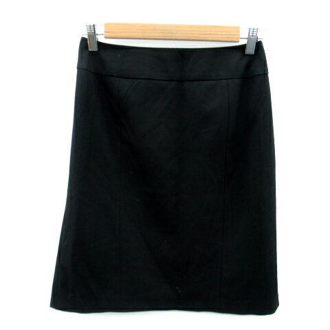 【中古】オフオン ofuon class フレアスカート ひざ丈 無地 38 黒 ブラック /SY8 レディース 【ベクトル 古着】 240322