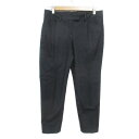 【中古】セオリー theory スラックスパンツ テーパードパンツ アンクル丈 2 M 黒 ブラック /FF29 ■MO レディース 【ベクトル 古着】 240411(4)