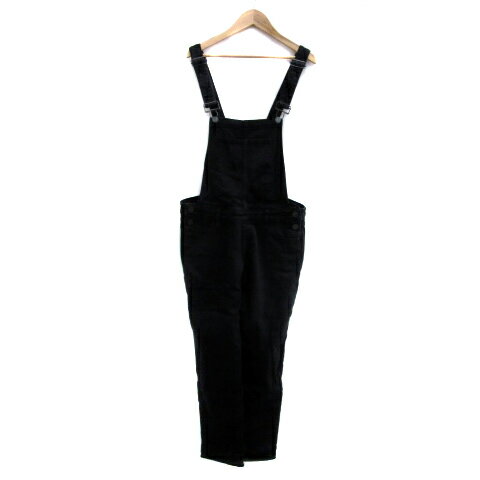 【中古】ペイジ Paige オーバーオール サロペット デニムパンツ ジーンズ スリム 25 黒 ブラック /YS27 レディース 【ベクトル 古着】 240419 【中古】ペイジ Paige オーバーオール サロペット デニムパンツ ジーンズ スリム 25 黒 ブラック /YS27 レディース 【ベクトル 古着】 240419