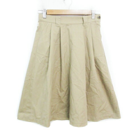 【中古】ディッキーズ Dickies フレアスカート ひざ丈 大きいサイズ XXL ベージュ /FF19 レディース 【ベクトル 古着】 240422 【中古】ディッキーズ Dickies フレアスカート ひざ丈 大きいサイズ XXL ベージュ /FF19 レディース 【ベクトル 古着】 240422