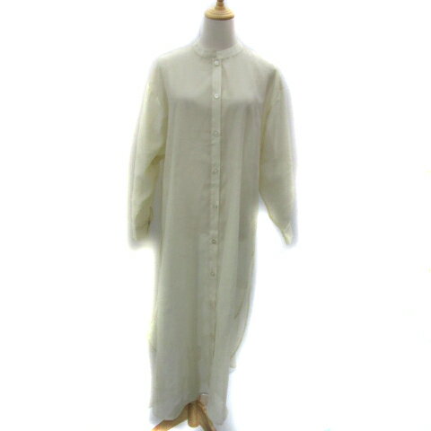 【中古】アーバンリサーチ URBAN RESEARCH ITEMS シアーシャツワンピース マキシ丈 ロング丈 長袖 ラウンドネック 無地 F アイボリー /YS9 レディース 【ベクトル 古着】 240613 【中古】アーバンリサーチ URBAN RESEARCH ITEMS シアーシャツワンピース マキシ丈 ロング丈 長袖 ラウンドネック 無地 F アイボリー /YS9 レディース 【ベクトル 古着】 240613