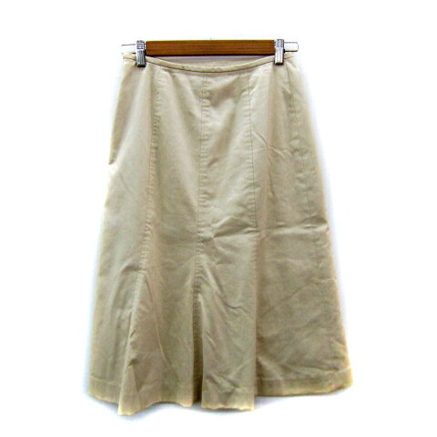 ブランド古着の買取販売ベクトルの【中古】自由区 オンワード樫山 フレアスカート ミモレ丈 無地 38 M ライトベージュ /SY33 レディース 【ベクトル 古着】 240705｜アングル2
