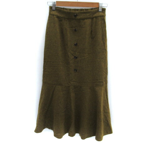 【中古】未使用品 アズールバイマウジー AZUL by moussy マーメイドスカート フレアスカート マキシ丈 ロング丈 M 黄 イエロー /SM3 レディース 【ベクトル 古着】 241105 【中古】未使用品 アズールバイマウジー AZUL by moussy マーメイドスカート フレアスカート マキシ丈 ロング丈 M 黄 イエロー /SM3 レディース 【ベクトル 古着】 241105
