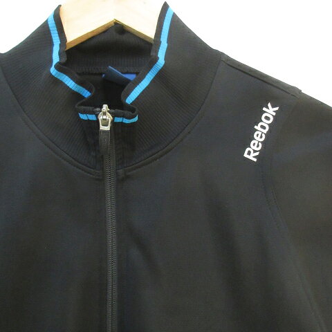 【中古】リーボック Reebok スポーツウェア ジャージ ブルゾンジャケット ミドル丈...