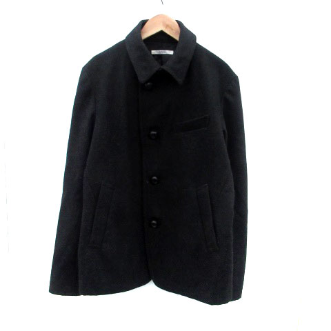 【中古】ジャーナルスタンダード レリューム JOURNAL STANDARD relume ステンカラーコート ショート丈 M チャコールグレー /HO21 メンズ 【ベクトル 古着】 241129
