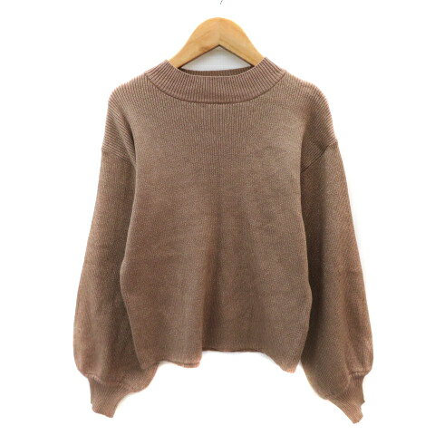 【中古】リマインドミーアンドフォーエバー RMAF Remind me and forever ニット セーター 長袖 ラメ F ..