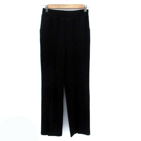 【中古】アルマデザイン Alma Design スラックスパンツ アンクル丈 イージー M 黒 ブラック /HO6 レディース 【ベクトル 古着】 241223 【中古】アルマデザイン Alma Design スラックスパンツ アンクル丈 イージー M 黒 ブラック /HO6 レディース 【ベクトル 古着】 241223