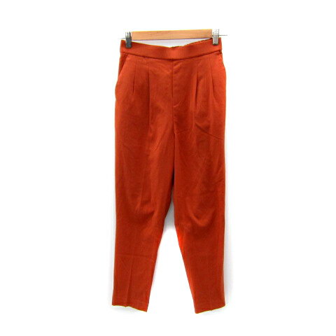 【中古】グローバルワーク GLOBAL WORK テーパードパンツ スラックスパンツ ロング丈 無地 S テラコッタ /SY5 レディース 【ベクトル 古着】 250205 【中古】グローバルワーク GLOBAL WORK テーパードパンツ スラックスパンツ ロング丈 無地 S テラコッタ /SY5 レディース 【ベクトル 古着】 250205