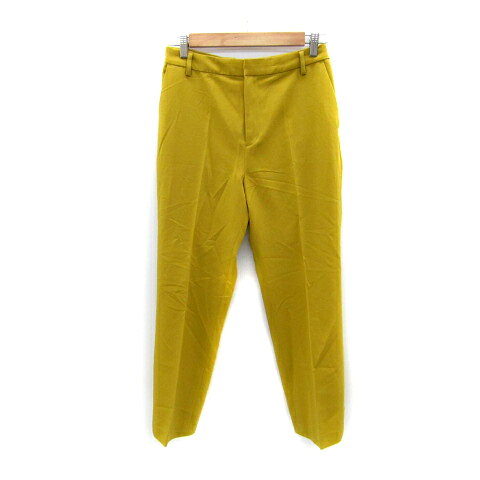 Other - 【中古】コーエン coen スラックスパンツ テーパードパンツ アンクル丈 無地 L イエロー 黄 /SY14 レディース 【ベクトル 古着】 250325