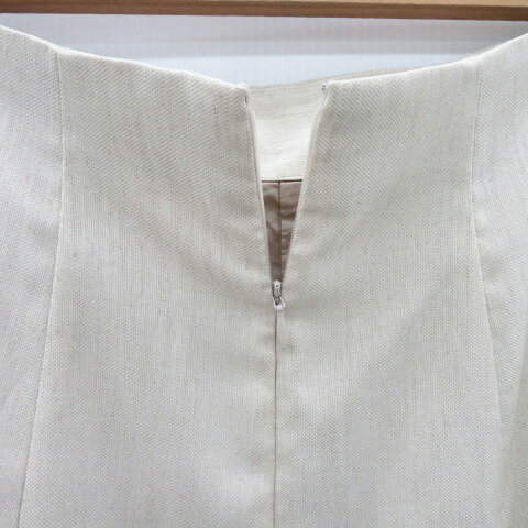 【中古】シップス SHIPS フレアスカート ロング丈 36 S ライトベージュ /YK2 レディース 【ベクトル 古着】 250410