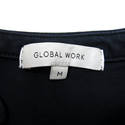 【中古】グローバルワーク GLOBAL WORK カットソー 半袖 スリットネック 無地 M 紺 ネイビー /SY39 レディース 【ベクトル 古着】 250402 auc-vector-20267057 ブランド古着の買取販売ベクトル サンプル画像3