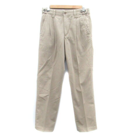 【中古】エドウィン EDWIN チノパンツ ストレート アンクル丈 29 S ベージュ /HO1 メンズ 【ベクトル 古着】 250416