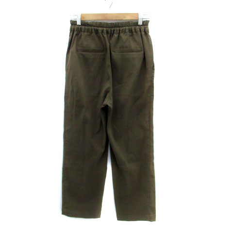 【中古】グローバルワーク GLOBAL WORK ワイドテーパードパンツ アンクル丈 イージー M カーキ /HO23 レディース 【ベクトル 古着】 250414 auc-vector-20282228 ブランド古着の買取販売ベクトル サンプル画像2
