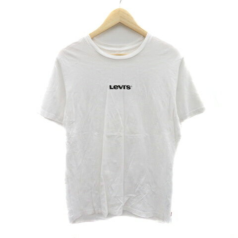 【中古】リーバイス Levi's Tシャツ カットソー 半袖 M 白 ホワイト 黒 ブラック /YK18 メンズ 【ベクトル 古着】 250428ブランドリーバイス Levi's表記サイズM ※実寸サイズをご確認ください。実寸サイズ肩幅：41cm　身幅：47cm　着丈：67cm　袖丈：21cm　　素材綿100%色白 ホワイト 黒 ブラック ※色に関してはこの商品の出品者の主観で判断しておりますので、カタログや正規カラーとは言いまわしが異なる場合があります。仕様伸縮性なし状態右袖に1程度の穴がありますが、その他に目立ったダメージはなく、問題なくご使用いただける商品です。 ※あくまでも中古品ですので掲載写真や記載内容をご確認いただき、ご理解の上ご購入ください。商品のお問い合わせの回答を休止しております。＊各商品ページの商品詳細等をご確認の上ご購入ください。【中古】リーバイス Levi's Tシャツ カットソー 半袖 M 白 ホワイト 黒 ブラック /YK18 メンズ 【ベクトル 古着】 250428状態ランク　”AB”詳細については、下記および「状態ランクについて」ページをご覧ください。未使用・新品の商品ほぼ新品同様の商品使用感が少なく、かなり状態の良い商品使用感はあるが、傷や汚れの少ない商品使用感の他、傷や汚れが見られる商品かなり大きな傷みがある難あり商品※S〜CランクはUSED品となりますので、使用感をご理解の上でご入札下さい。状態ランクについてinformationブランドリーバイス Levi's表記サイズM ※実寸サイズをご確認ください。実寸サイズ肩幅：41cm　身幅：47cm　着丈：67cm　袖丈：21cm　　素材綿100%色白 ホワイト 黒 ブラック ※色に関してはこの商品の出品者の主観で判断しておりますので、カタログや正規カラーとは言いまわしが異なる場合があります。仕様伸縮性なし状態右袖に1程度の穴がありますが、その他に目立ったダメージはなく、問題なくご使用いただける商品です。 ※あくまでも中古品ですので掲載写真や記載内容をご確認いただき、ご理解の上ご購入ください。商品のお問い合わせの回答を休止しております。＊各商品ページの商品詳細等をご確認の上ご購入ください。本商品は一点物です他サイトや店舗にて販売している商品です。多少のお時間差にて欠品になることもございます。予めご了承頂ますようお願い致します。ベクトル・サイズガイドはこちらこの商品と同じブランドの商品を見る