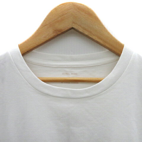 【中古】グローバルワーク GLOBAL WORK Tシャツ カットソー 半袖 L オフホワイト /YK43 レディース 【ベクトル 古着】 250425 auc-vector-20308831 ブランド古着の買取販売ベクトル サンプル画像3