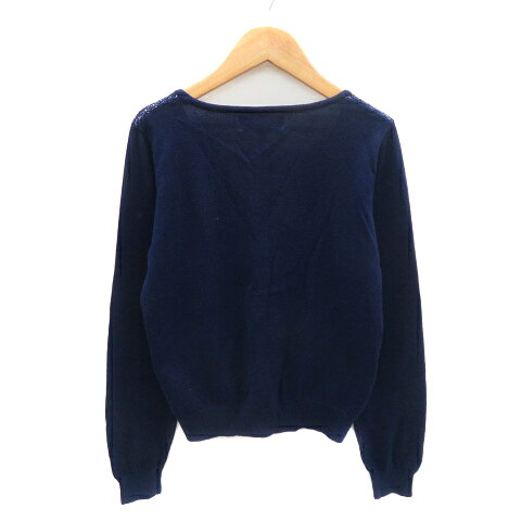 【中古】ロペピクニック ROPE Picnic ニット カットソー 長袖 38 M 紺 ネイビー 白 ホワイト /YK40 レディース 【ベクトル 古着】 250527 auc-vector-20328947 ブランド古着の買取販売ベクトル サンプル画像2