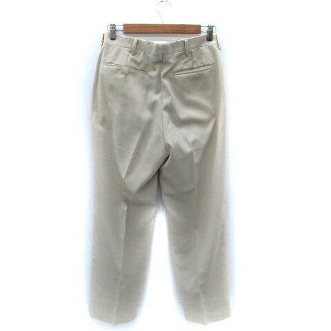 【中古】ダックス DAKS スラックスパンツ ロング丈 82cm アイボリー /SM36 メンズ 【ベクトル 古着】 250522