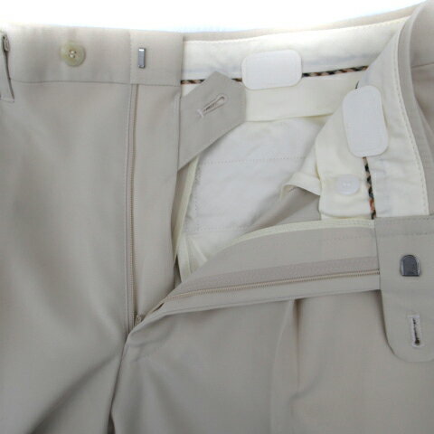 【中古】ダックス DAKS スラックスパンツ ロング丈 82cm アイボリー /SM36 メンズ 【ベクトル 古着】 250522