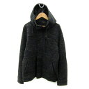 【中古】コムサイズム COMME CA ISM ジャケット パーカー ミドル丈 M 黒 ブラック /SY26 レディース 【ベクトル 古着】 250530(4)