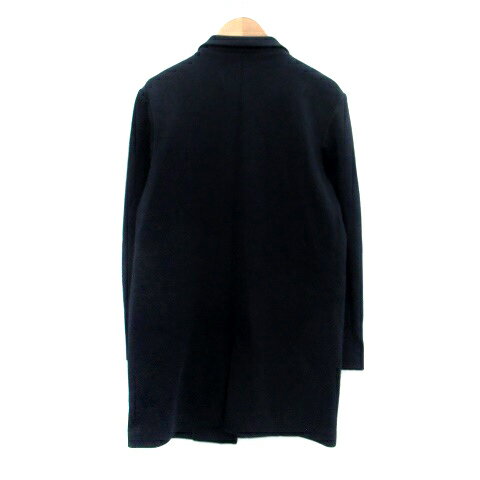 【中古】メトリーゼ MAITRESSE スタンドカラーコート ロング丈 9号 M 紺 ネイビー /HO36 レディース 【ベクトル 古着】 250604