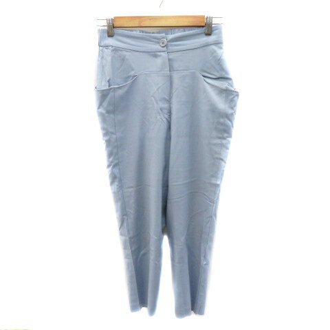 【中古】ツモリチサト TSUMORI CHISATO クロップドパンツ イージーパンツ 七分丈 1 ライトブルー /YK8 レディース 【ベクトル 古着】 250613 【中古】ツモリチサト TSUMORI CHISATO クロップドパンツ イージーパンツ 七分丈 1 ライトブルー /YK8 レディース 【ベクトル 古着】 250613