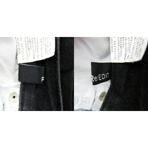 【中古】リエディ Re:EDIT デニムパンツ ジーンズ スキニーパンツ ロング丈 S 黒 ブラック /SY21 レディース 【ベクトル 古着】 250701 auc-vector-20392146 ブランド古着の買取販売ベクトル サンプル画像3
