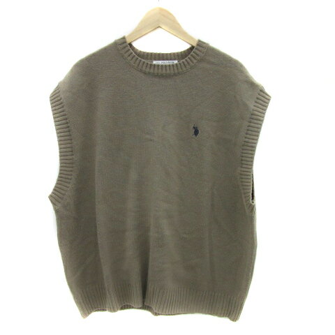 ����šۥ桼�����ݥ����å��� U.S.POLO ASSN. �˥åȥ٥��� �ߥɥ�� �饦��ɥͥå� ���ݥ���ȥ�����? L ������ /YS10 ��� �ڥ٥�...