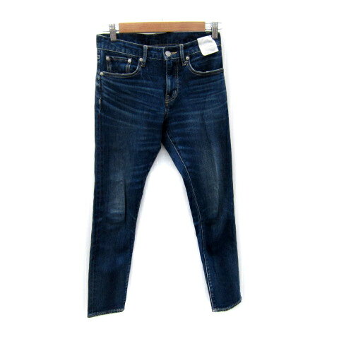 【中古】シップス SHIPS デニムパンツ ジーンズ テーパードパンツ ロング丈 XS 青 ブルー /SY18 レディース 【ベクトル 古着】 250722 【中古】シップス SHIPS デニムパンツ ジーンズ テーパードパンツ ロング丈 XS 青 ブルー /SY18 レディース 【ベクトル 古着】 250722
