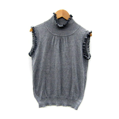 【中古】ギャラリービスコンティ GALLERY VISCONTI ニット カットソー ノースリーブ ハイネック 無地 2 グレー /SY39 レディース 【ベクトル 古着】 250903ブランドギャラリービスコンティ GALLERY VISCONTI表記サイズ2（日本サイズM相当） ※実寸サイズをご確認ください。実寸サイズ身幅：41cm　総丈：53cm　　素材綿 100%色グレー ※色に関してはこの商品の出品者の主観で判断しておりますので、カタログや正規カラーとは言いまわしが異なる場合がございます。仕様伸縮性あり状態使用感が少なく、状態の良い商品です。 ※あくまでも中古品ですので掲載写真や記載内容をご確認いただき、ご理解の上ご購入ください。商品のお問い合わせの回答を休止しております。＊各商品ページの商品詳細等をご確認の上ご購入ください。【中古】ギャラリービスコンティ GALLERY VISCONTI ニット カットソー ノースリーブ ハイネック 無地 2 グレー /SY39 レディース 【ベクトル 古着】 250903状態ランク　”A”詳細については、下記および「状態ランクについて」ページをご覧ください。未使用・新品の商品ほぼ新品同様の商品使用感が少なく、かなり状態の良い商品使用感はあるが、傷や汚れの少ない商品使用感の他、傷や汚れが見られる商品かなり大きな傷みがある難あり商品※S〜CランクはUSED品となりますので、使用感をご理解の上でご入札下さい。状態ランクについてinformationブランドギャラリービスコンティ GALLERY VISCONTI表記サイズ2（日本サイズM相当） ※実寸サイズをご確認ください。実寸サイズ身幅：41cm　総丈：53cm　　素材綿 100%色グレー ※色に関してはこの商品の出品者の主観で判断しておりますので、カタログや正規カラーとは言いまわしが異なる場合がございます。仕様伸縮性あり状態使用感が少なく、状態の良い商品です。 ※あくまでも中古品ですので掲載写真や記載内容をご確認いただき、ご理解の上ご購入ください。商品のお問い合わせの回答を休止しております。＊各商品ページの商品詳細等をご確認の上ご購入ください。本商品は一点物です他サイトや店舗にて販売している商品です。多少のお時間差にて欠品になることもございます。予めご了承頂ますようお願い致します。ベクトル・サイズガイドはこちらこの商品と同じブランドの商品を見る