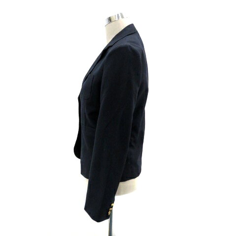 【中古】グローバルワーク GLOBAL WORK shuca テーラードジャケット シングルボタン ミドル丈 L 紺 ネイビー /HO29 レディース 【ベクトル 古着】 250930 auc-vector-20510561 ブランド古着の買取販売ベクトル サンプル画像2