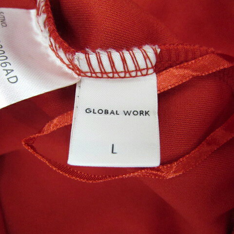 【中古】グローバルワーク GLOBAL WORK タイトスカート ロング丈 マキシ丈 無地 スリット L 赤 レッド /SY22 レディース 【ベクトル 古着】 251008 auc-vector-20524539 ブランド古着の買取販売ベクトル サンプル画像3