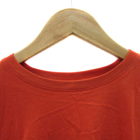 【中古】ナノユニバース nano universe × ミュベールワーク MUVEIL WORK Tシャツ カットソー 半袖 ラウンドネック 無地 レース 38 M 赤 レッド /YS23 レディース 【ベクトル 古着】 251024 auc-vector-20549127 ブランド古着の買取販売ベクトル サンプル画像3