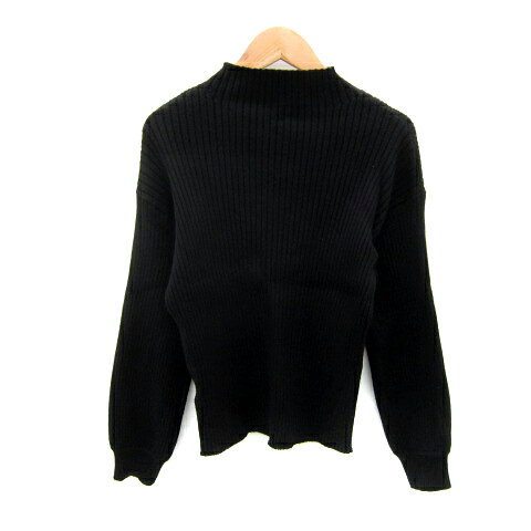 【中古】グローバルワーク GLOBAL WORK リブニット カットソー 長袖 オフネック 無地 M 黒 ブラック /SY30 レディース 【ベクトル 古着】 251111 auc-vector-20570061 ブランド古着の買取販売ベクトル サンプル画像2