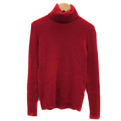 【中古】ケーティー キヨコ タカセ K.T KIYOKO TAKASE ニット カットソー 長袖 タートルネック 無地 9 ..